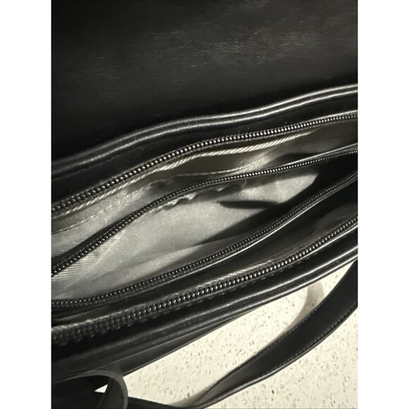 Oneoddbird Black Flap Shoulder Bag Crossbody Purse w/ 3 Interchangeable Flaps - Picture 8 of 14